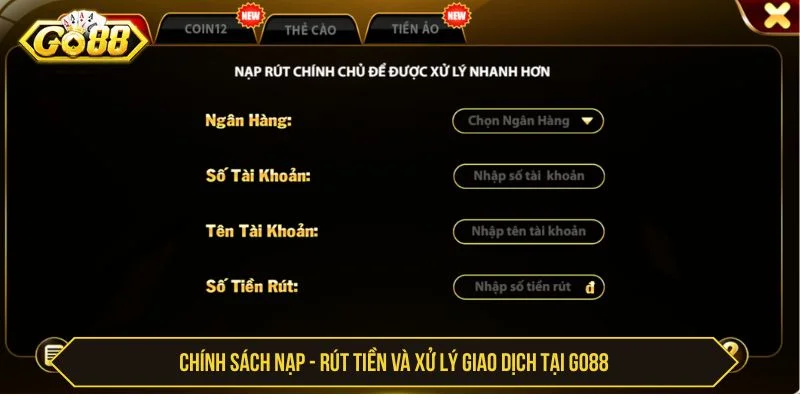 Chính sách giao dịch tại nhà cái được quy định rõ ràng