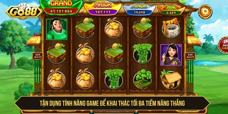 Tận dụng tính năng game để khai thác tối đa tiềm năng thắng